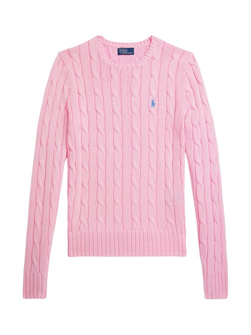Cable knit sweater with logo RALPH LAUREN | 211971869010